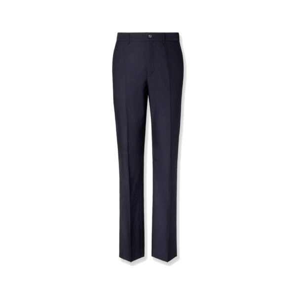 Fendi Trousers Wool Tonal Stitching
