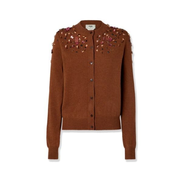 Fendi Wool and cashmere cardigan