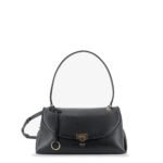 Ferragamo Leather shoulder bag with Gancini detail