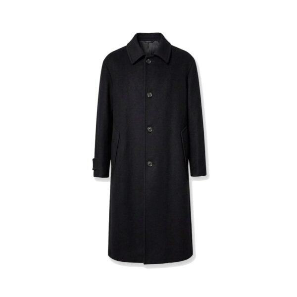 Giorgio Armani Single-breasted double-faced wool and cashmere cloth coat