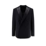 Giorgio Armani Soho virgin wool tuxedo blazer