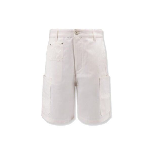 Givenchy Cotton bermuda shorts with Logo embroidery