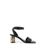 Givenchy Tape leather heeled sandals