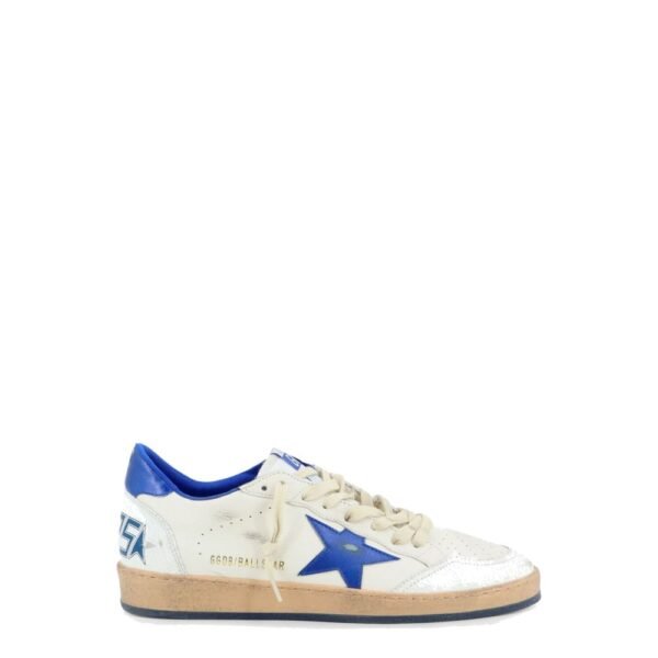 Golden Goose Ballstar leather sneakers with iconic side logo