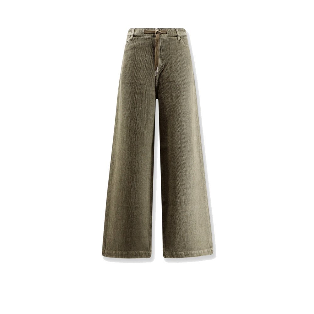 Golden Goose Ortensia cotton and linen trousers Golden Goose Ortensia cotton and linen trousers