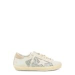 Golden Goose Superstar leather sneakers with all-over glitter pattern