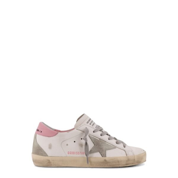 Golden Goose Superstar leather sneakers with iconic side logo