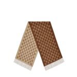 Gucci Cashmere scarf with GG print