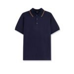 Gucci Cotton polo with Nastro Web detail on the collar
