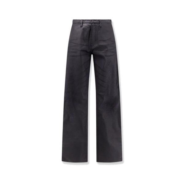 Gucci Cotton trousers with Web stripe
