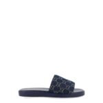 Gucci Denim sandals with GG motif