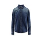 Gucci Denim shirt with embroidery