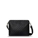 Gucci GG Emblem leather crossbody bag
