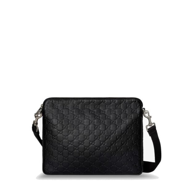 Gucci GG Emblem leather crossbody bag