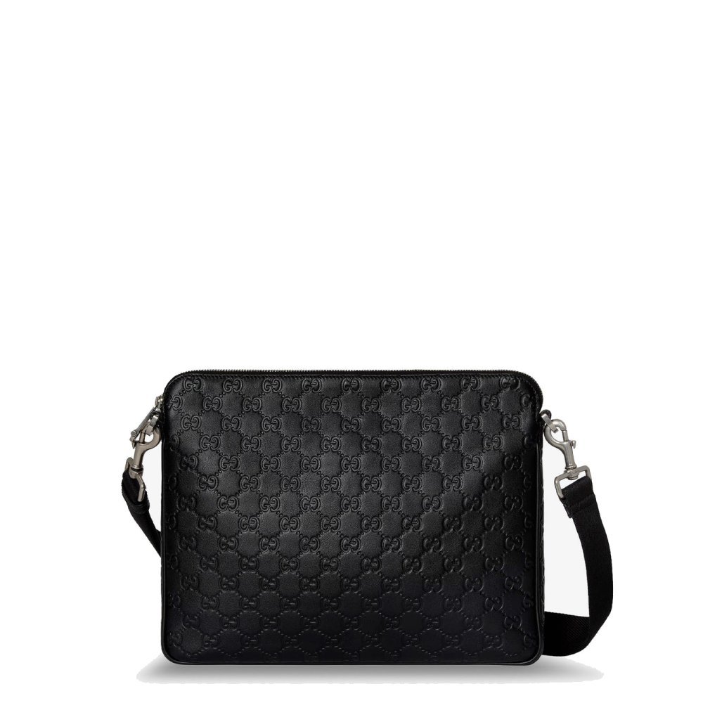 Gucci GG Emblem leather crossbody bag Gucci GG Emblem leather crossbody bag