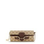 Gucci Wallet with chain and Horse Clip