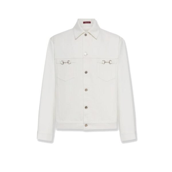 Gucci White denim jacket