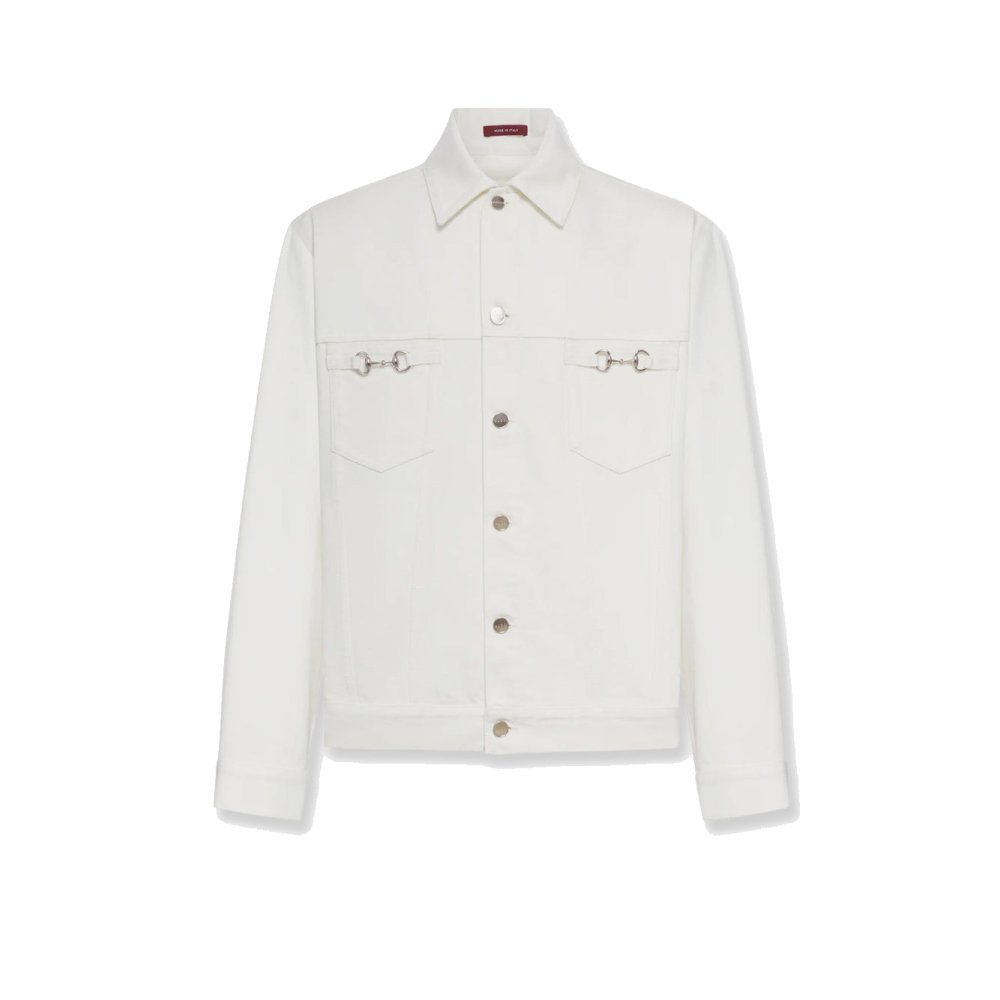 Gucci White denim jacket Gucci White denim jacket