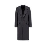 Hevo Cashmere coat with satin lining