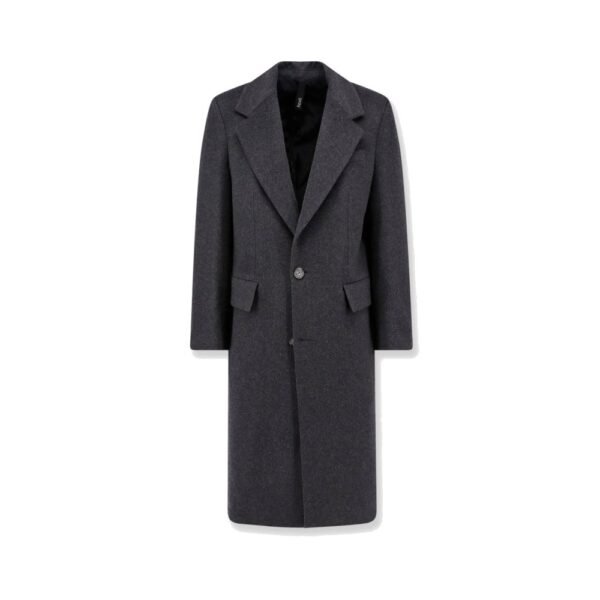 Hevo Cashmere coat with satin lining