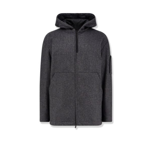 Hevo Grottaverde virgin wool blend coat