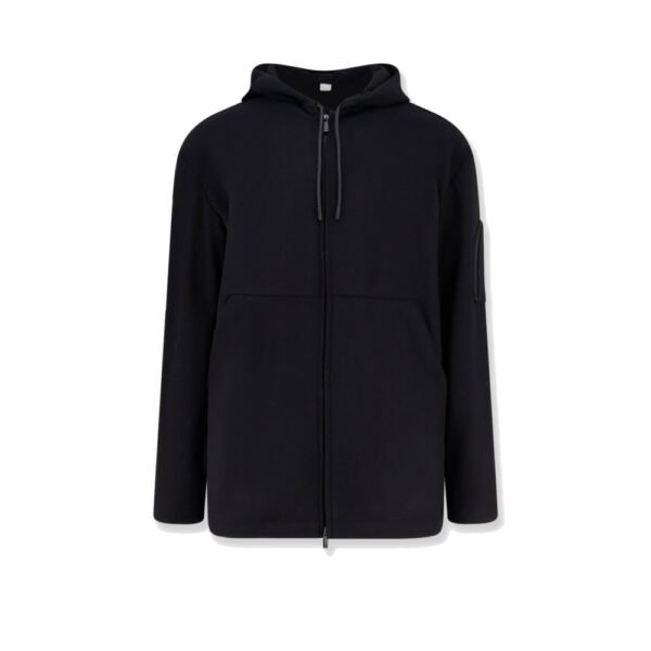 Hevo Grottaverde virgin wool blend coat