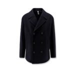 Hevo Orno virgin wool blend peacoat