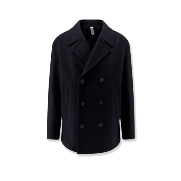 Hevo Orno virgin wool blend peacoat