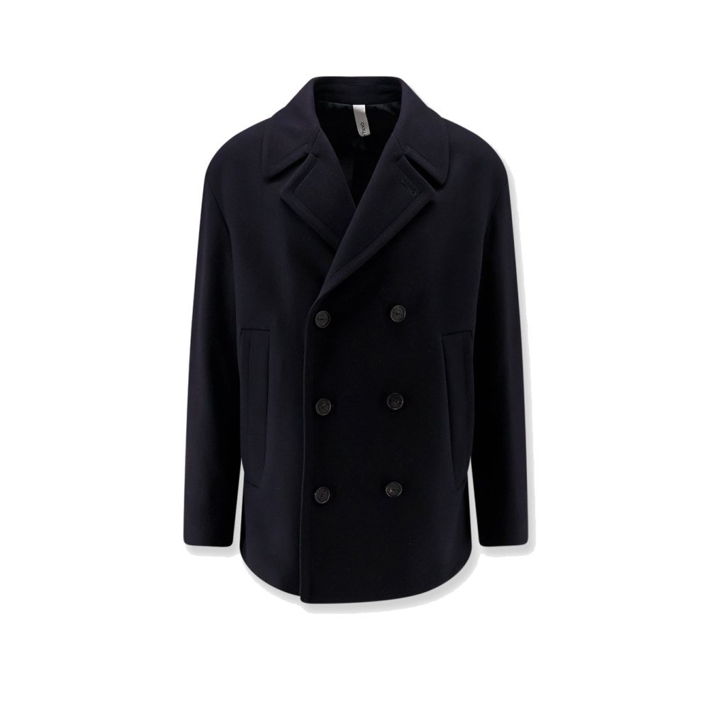 Hevo Orno virgin wool blend peacoat Hevo Orno virgin wool blend peacoat