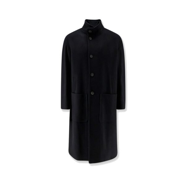 Hevo Savelletri virgin wool blend coat