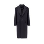 Hevo Virgin wool coat with satin lining