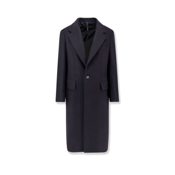 Hevo Virgin wool coat with satin lining