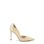 Jimmy Choo Brigitte 100 Liquid Metal leather décolleté
