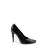 Jude Jerry leather décolleté with croco print