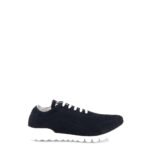 Kiton Knitted fabric sneakers with embroidered logo
