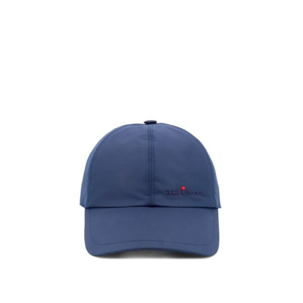 Kiton Nylon hat with embroidered logo on the front