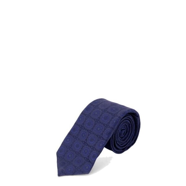 Kiton Silk tie with micro-pattern