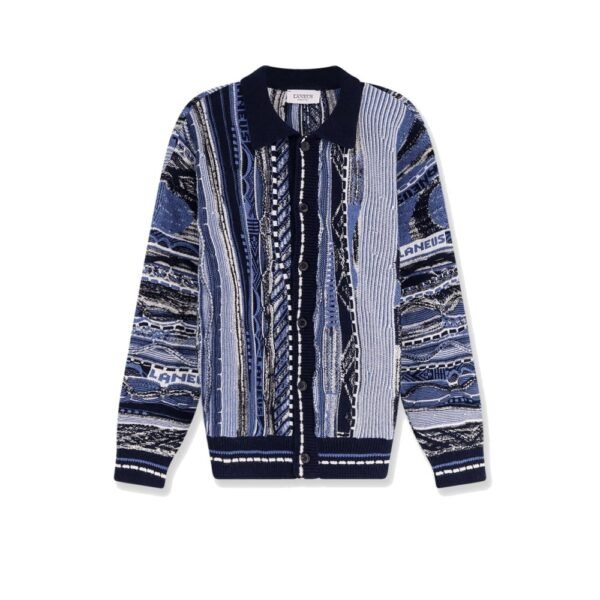 Laneus Jacquard-pattern cardigan