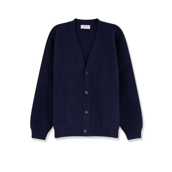 Laneus Ribbed knit cardigan