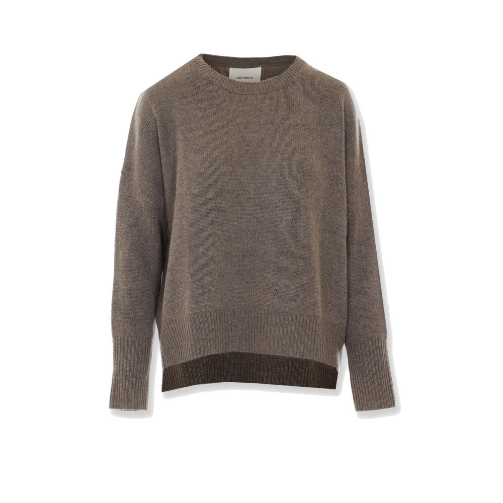Lisa Yang Mila cashmere sweater with ribbed knit Lisa Yang Mila cashmere sweater with ribbed knit
