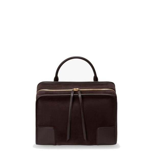 Loewe Amazona 180 Suede Handbag