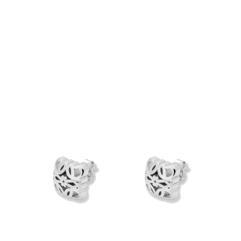 Loewe Anagram Bombé sterling silver earrings Loewe Anagram Bombé sterling silver earrings