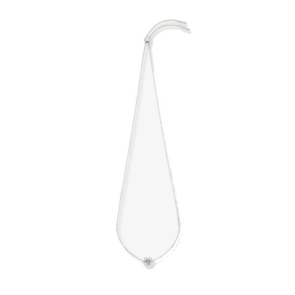Loewe Anagram Bombè Sterling Silver necklace