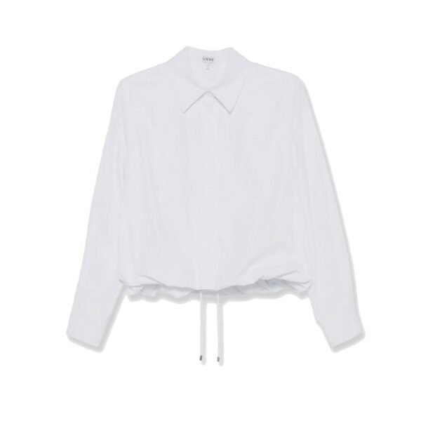 Loewe Cotton shirt with adjustable drawstring