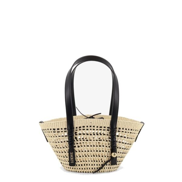Loewe Paula's Ibiza -Braid Basket Small Iraca Palm Leaf Shoulder Bag
