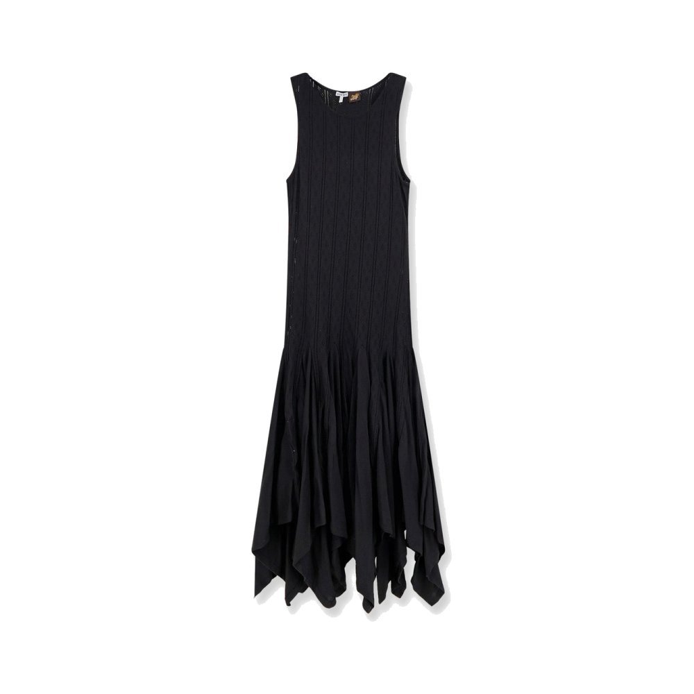Loewe Paula's Ibiza embroidered cotton long dress Loewe Paula's Ibiza embroidered cotton long dress