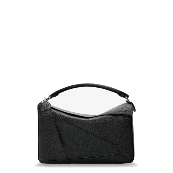Loewe Puzzle Large textured leather handbag