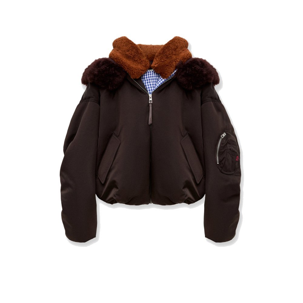 Loewe Technical fabric jacket with double-layer structure Loewe Technical fabric jacket with double-layer structure