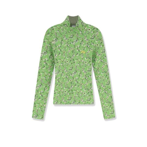 Loewe Viscose blend top with floral motif