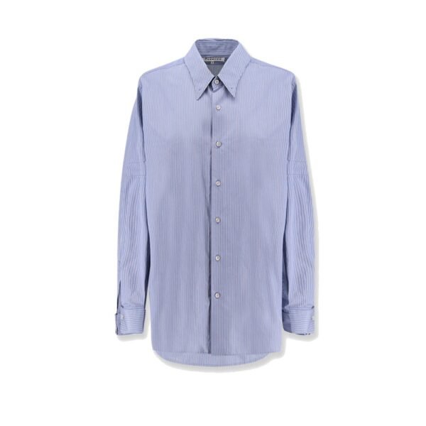 Maison Margiela Striped cotton shirt